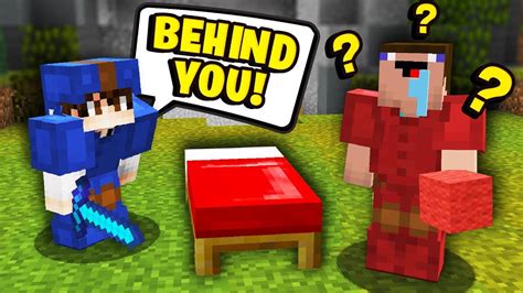 Trolling The Biggest Noob Ever In Minecraft Bedwars Youtube