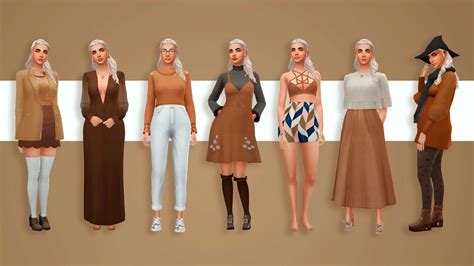 Sims 4 No Cc Lookbook