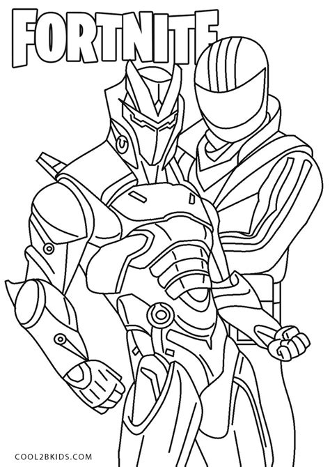 Fortnite Coloring Pages Drift