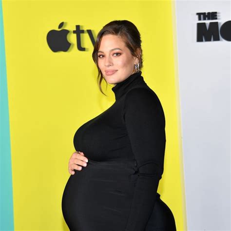 ashley graham pregnant with twins calls “bullsh t on society s pressure to bounce back