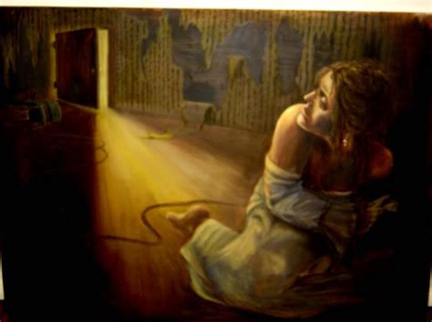 "The Yellow Wallpaper" by Charlotte Perkins Gilman ... It draws the reader in and surrounds them with the environment of the narrative.