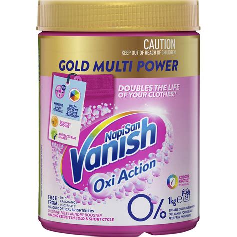 Vanish Gold Oxi Advance 0 1kg Woolworths