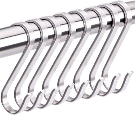 S Ganchos Cocina Metal Acero Inoxidable Ganchos Plata S Hook Ganchos En