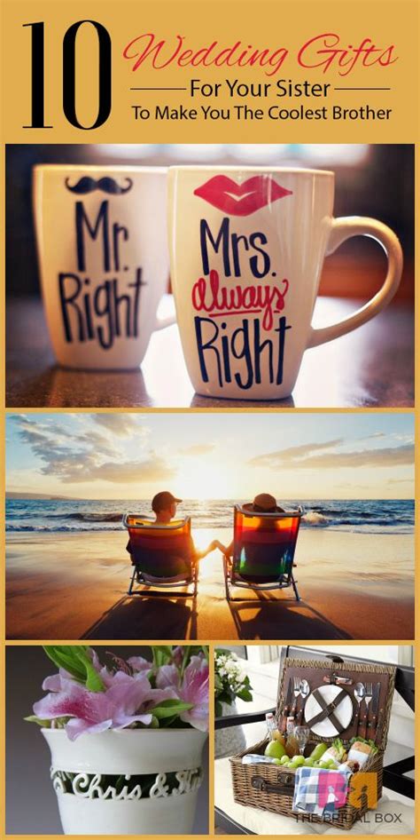 There are so many this is a really cool gift for the couple who loves to travel. 10 Wedding Gifts For Sister Dearest To Make You The ...