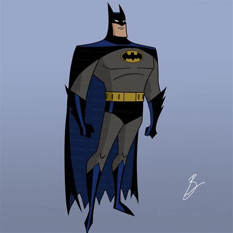 Batman The Animated Series Concept (Color) by BlueBeery19 on DeviantArt
