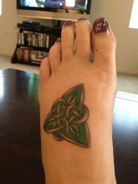 Cool Celtic Foot Tattoo By Mee From Tattoos By Mee In Lancaster Pa