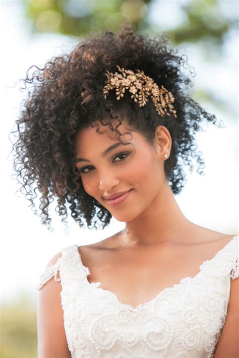 Wedding Hairstyles For Black Women 40 Looks And Expert Tips Natural Wedding Hairstyles Curly