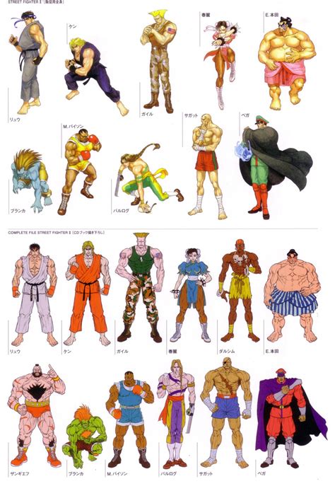 Character Model Personajes De Street Fighter Personajes De