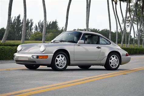 1989 964 Carrera 4 One Owner With Only 47000 Actual Miles Rare Linen