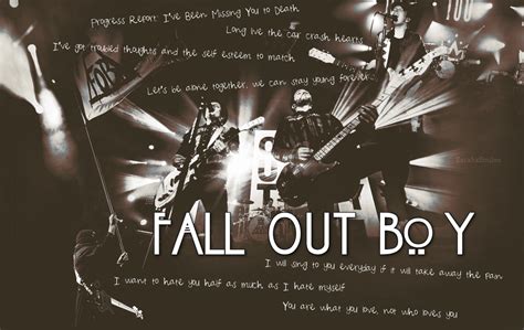 Fall Out Boy Lyrics By Sarahxsmiles On Deviantart