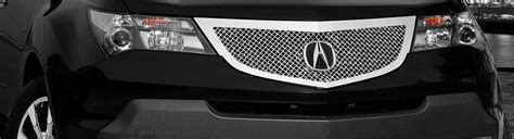 Acura Mdx Custom Grilles Billet Mesh Cnc Led Chrome Black