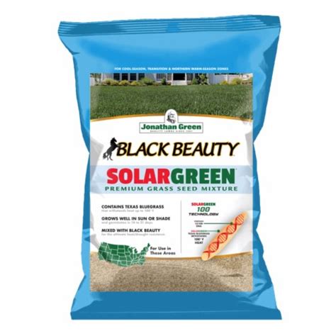 Jonathan Green Black Beauty Solar Green Texas Bluegrass Grass Seed Lb Kroger