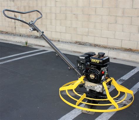 They compact materials using power vibrators to get leveled bases and finish concrete surfaces by either making them rough using a broom or making it smooth using trowels. Walk-behind Cement Power Trowel Concrete Machine w/6.5HP ...