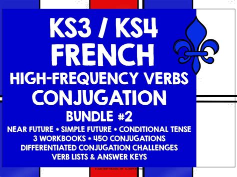 French High Frequency Verbs Conjugation Practice 2 Teaching Resources