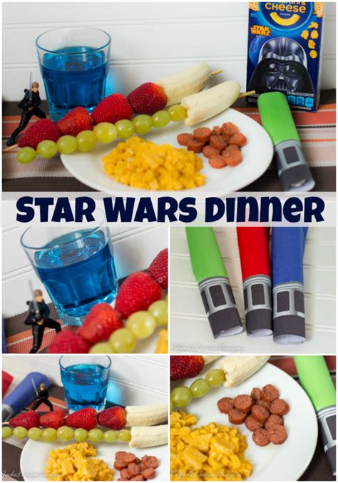 Easy Star Wars Dinner Make A Hit With Kids Dinner Themes Disney