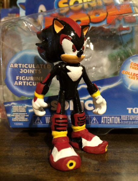 Boom Shadow Sonic Custom Action Figure