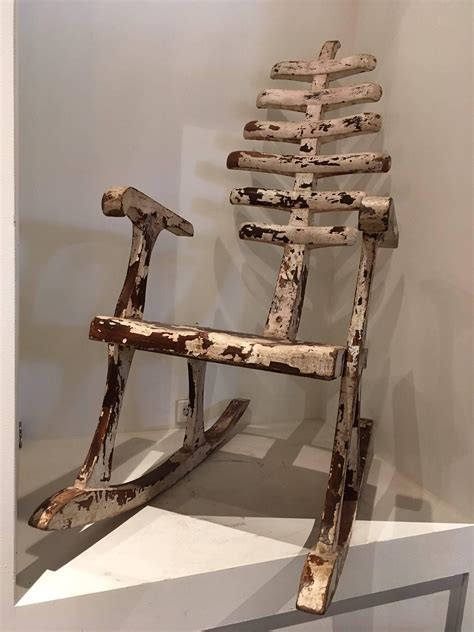 Skeleton Rocking Chair At 1stdibs Skeleton In Rocking Chair Rocking