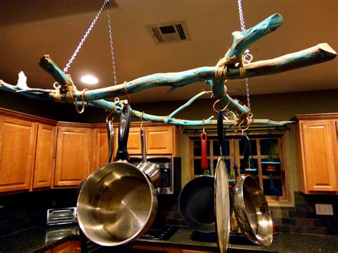 Use a spirit level when you. Kitchen:Marvelous Kitchen Hanging Ceiling Pot Pan Rack ...