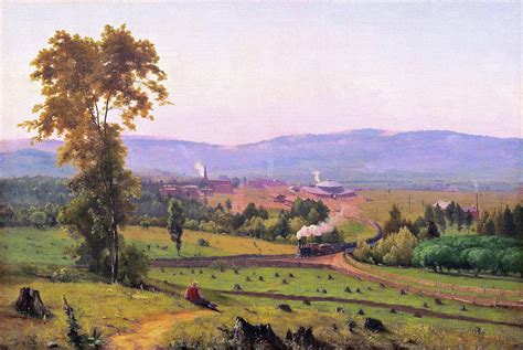 The Lackawanna Valley Digital Remastered Edition Painting By George