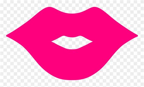 Kiss Lips Clipart Lips Pink Mouth Free Vector Graphic Pink Lips