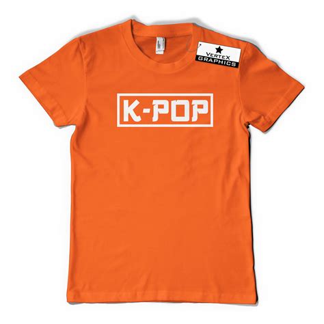 K Pop T Shirt Vertex Graphics