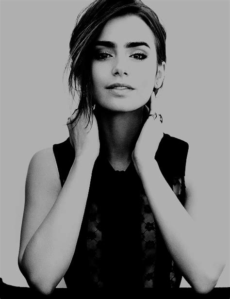 Daily Lily Collins Via Tumblr On We Heart It Mind Body Spirit Lily
