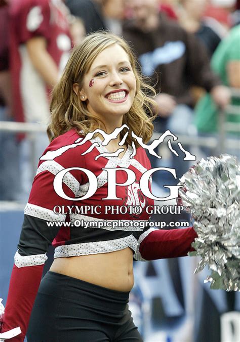 september 17 2005 washington state university cheerleaders entertained the crowd during the