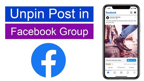 How To Unpin Post From Facebook Group Youtube