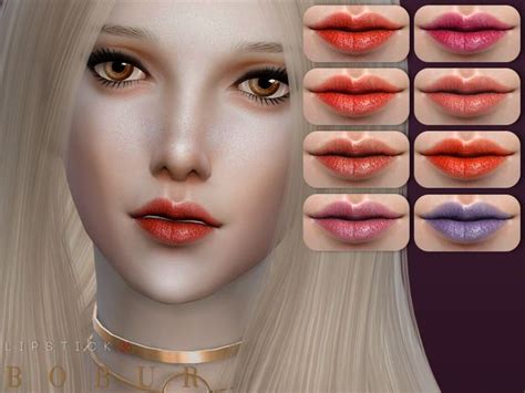 Bobur3s Bobur Lipstick 36 Sims 4 Update Sims Sims 4