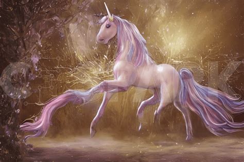 Mystical Unicorn · Creative Fabrica