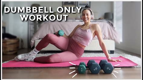 Dumbbell ONLY Full Body Workout YouTube
