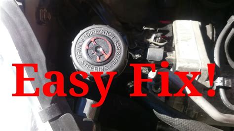 How To Fix A Power Steering Problem On A Peugeot 407 Have