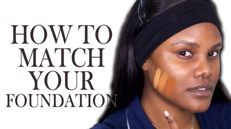How To Find Your Foundation Shade Foundation Matching For Beginners Ale Jay Youtube