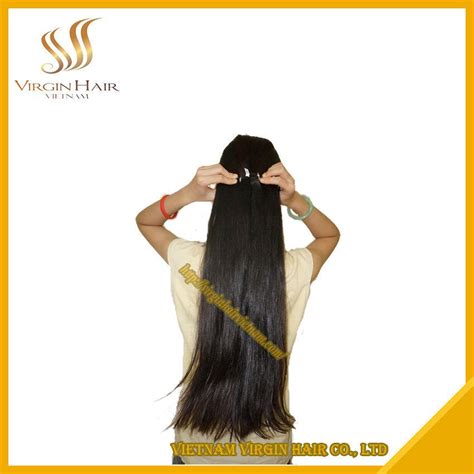 Vietnamese Virgin Remy Human Hair Machine Weft Silky Smooth Shiny
