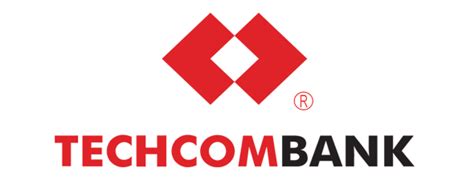Phần typography có tên ngân hàng techcombank, được đặt phía dưới logo chính gồm hai màu đen và đỏ thể hiện tính nhiệt huyết. Xác Nhận đăng Kí - VaLueStock