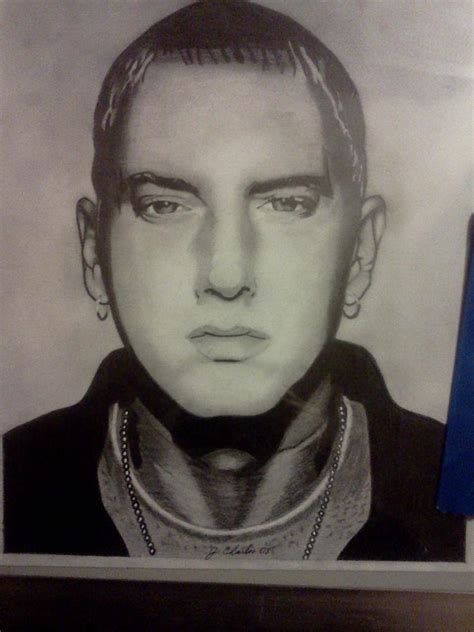 Eminem Drawing By John Garcia Fine Art America