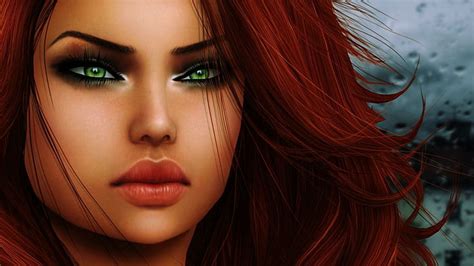 2560x1440px free download hd wallpaper superb redhead red haired female cartoon character