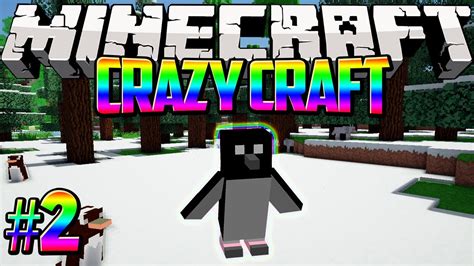 Minecraft Crazy Craft Modded Survival 2 Aww Cute Penguin Wlachlan