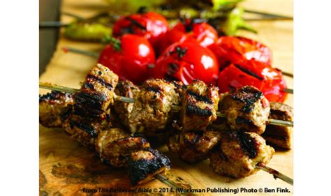 The Real Turkish Shish Kebab Recipe Barbecuebible Com