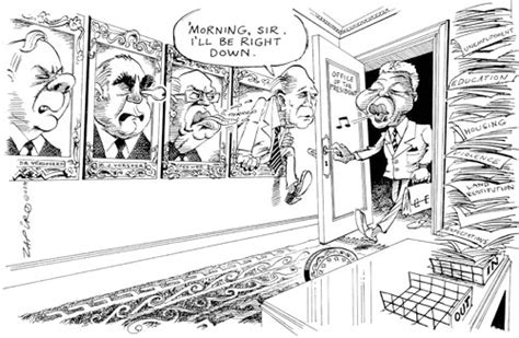 South African Jonathan Shapiro Aka Zapiro Has Cartooned