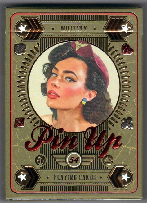 Military Pin Up — The World Of Playing Cards