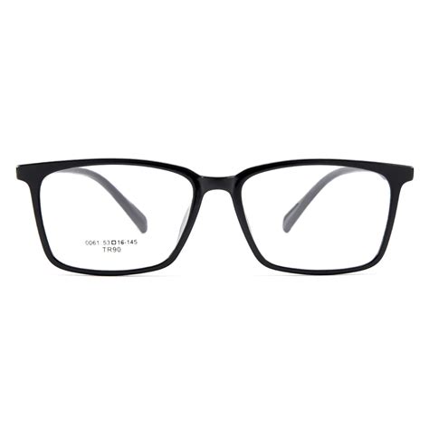 baonong new arrival simple design extra thin tr90 optical eyeglasses full rim frame for men and
