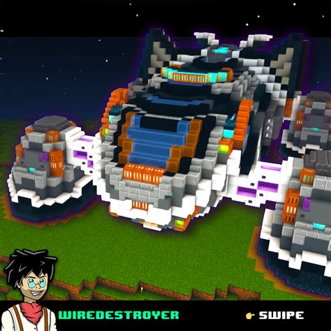 Wiredestroyer On Twitter Its Smunday Build End Spaceship Aka