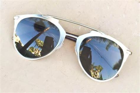 Large Mirror So Reflected Metal Bar Aviator Hot Mirror Big Sunglasses 10096 L Ebay