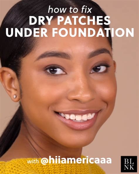 How To Fix Dry Patches Under Foundation Foundation Beautytutorial