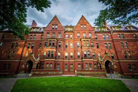 Matthews Hall At Harvard University In Cambridge Massachusetts