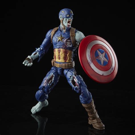 Marvel Legends Series 6 Inch Scale Action Figure Toy Zombie Captain