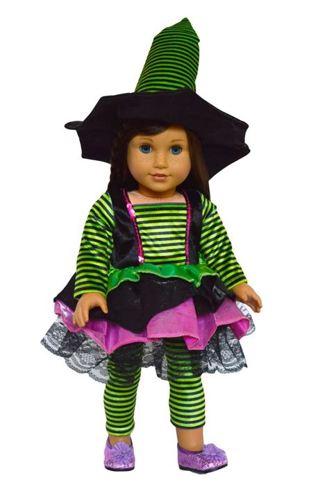 New Modern Halloween Costume For American Girl Dolls Doll Clothes