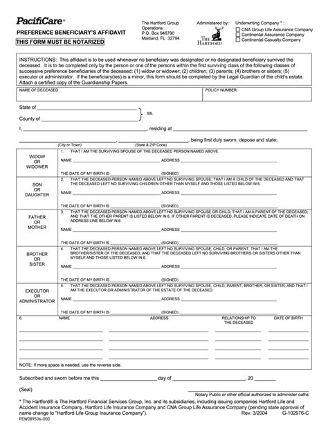 Beneficiary Of Estate Form Fill Out And Sign Online Dochub