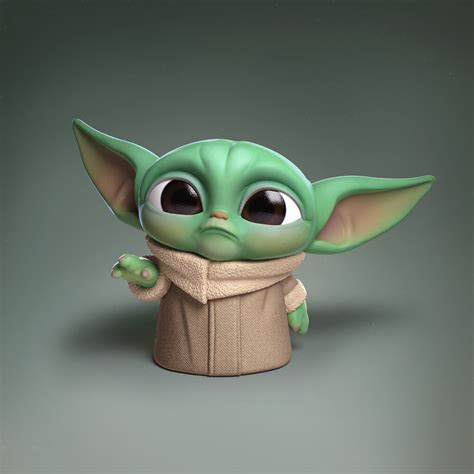 Baby Yoda Zbrushcentral